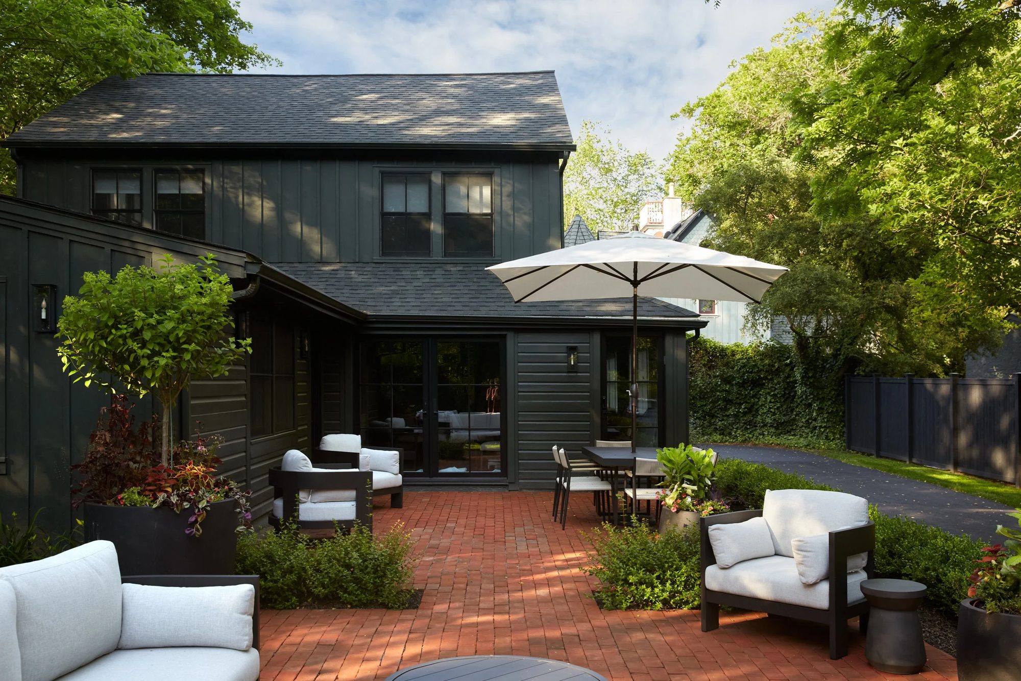 Completed landscape design at 304 Righters Mill